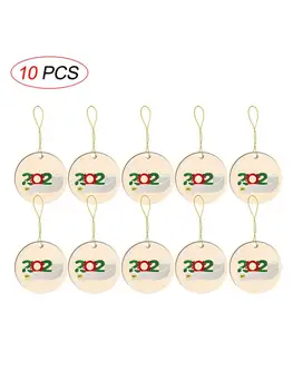 

2020 Quarantine Christmas Decoration Wooden Personalized Gift Christmas Hanging Ornaments DIY Survived Family Blessing Decor