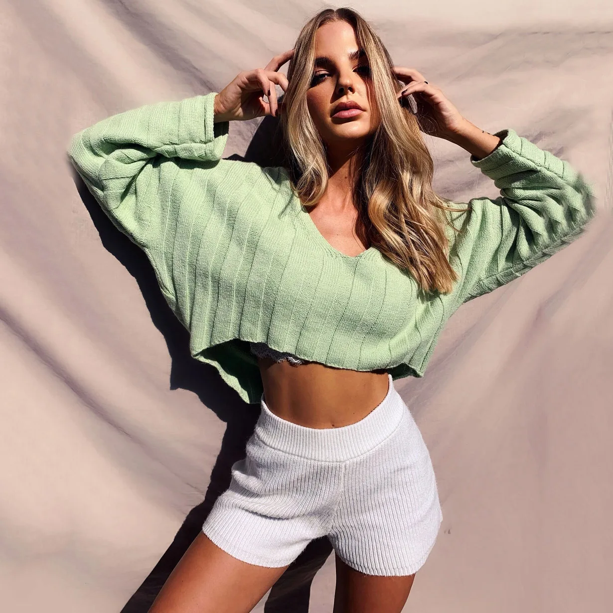 

Sexy Knitted Sweater Cardigan Women Slim Ribbed Spring Summer Sweaters Female Fashion Plus Size Knitwear 2020