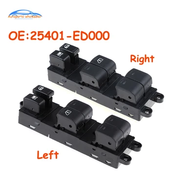 

New Left or Right 25401-ED000 25401ED000 For Nissan Tiida Electric Power Window Lifter Master Control Switch car accessories