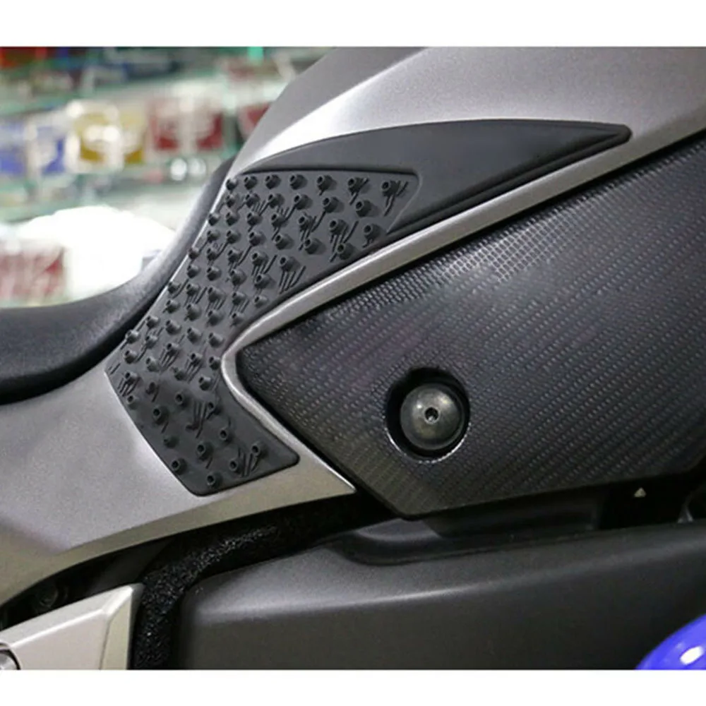 1 х мотоциклетный топливный бак противоскользящие боковые наклейки левый и правый для MT-07 FZ07
