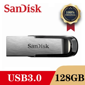SanDisk-unidad Flash USB 3,0, 128GB, 64GB, 32GB, dispositivo de almacenamiento, 3,0