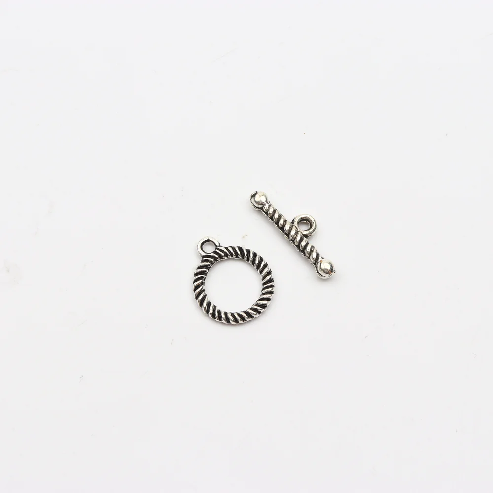 18 Arten gemischter Antik-Silber-Metallarmband-Verbindungs-Haken-OT-Verschlüsse für die Schmuckherstellung, DIY-Zubehör, Großhandelslieferung – Detail 23