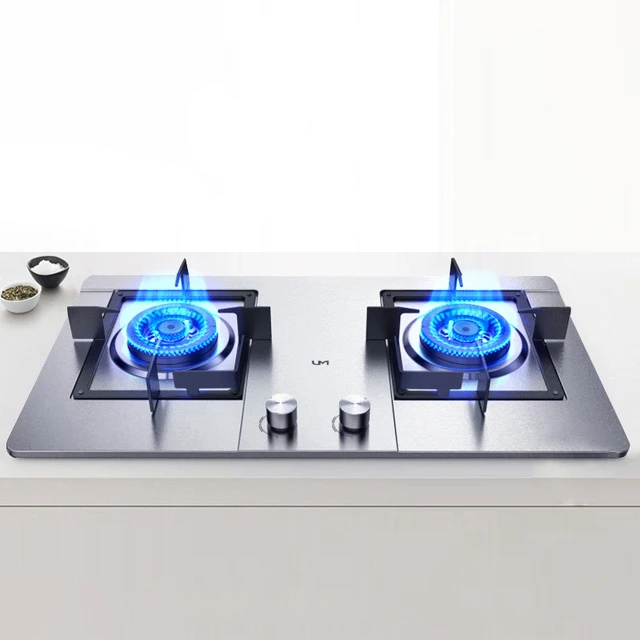 Gas Stove Kitchen 2 Burner Electric  Table Cooking Gas Electric Cooker -  Household - Aliexpress