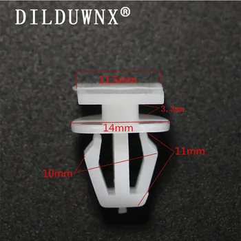 

30pcs Nylon Car Fasteners YT-0059Car Door Trim Panel Bumper Rivet Retainer Push Engine Cover Fender Clip Fastener For TOYOTA