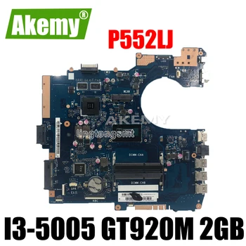 

SAMXINNO P552LA Mainboard For Asus P552 P552L P552LA P552LJ Laptop Motherboard 100% Tested With I3-5005/ i3-4005U CPU GT920M 2GB