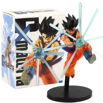 

Dragon Ball Z Black Hair Goku Pvc Action Figure GxMateria Special Effects Dragonball Goku Anime Figure Toys