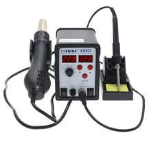 SAIKE 898D 8586 паяльная станция горячего воздуха паяльная станция SOIC чип QFP PLCC паяльная станция BGA