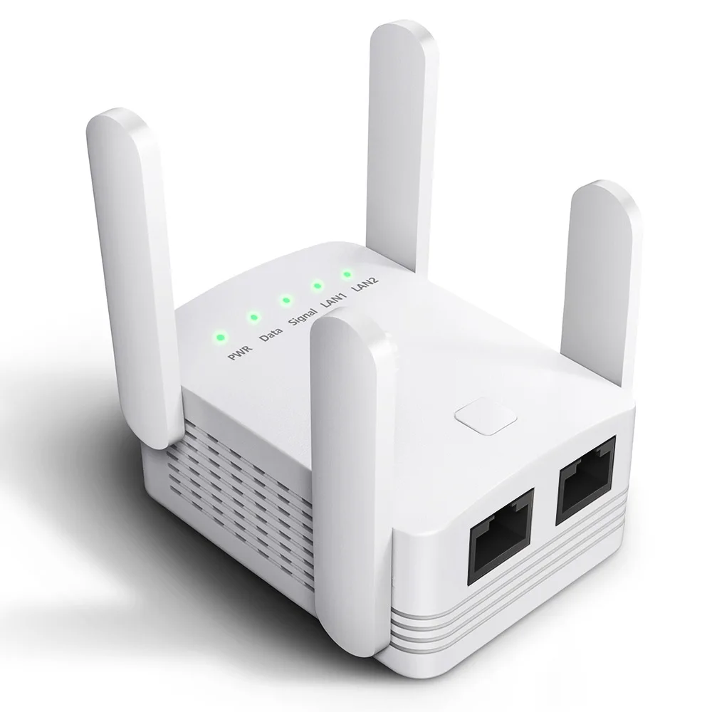 2.4GHz 5.0GHz WiFi Repeater Wireless Wifi Extender 1200Mbps Wi Fi Amplifie 802.11AC Long Range Wi fi Signal Booster Wifi Repiter