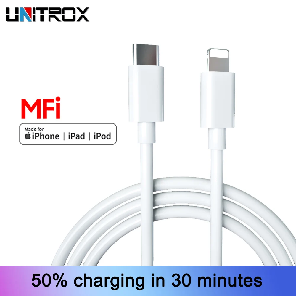 

Type C to Light-ning Cable for iPhone X XS XR 8P 7 36W PD Fast Charging USB C Cord Data Transmission Cable for Macbook iPad iPod