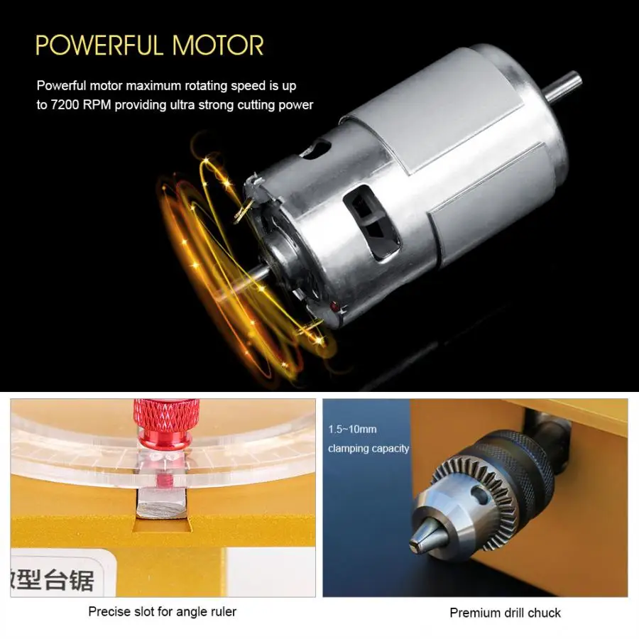 220V мини-раскроечный станок Модель из дерева автомат для резки Электрический Круглопильный Станок полировки мясорубку CN вилка