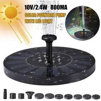 

Solar Pump Stable Floating LED Fountain with Automatic Color Change Solar Power Water Fountain Garden Pool Pond Outdoor Solar