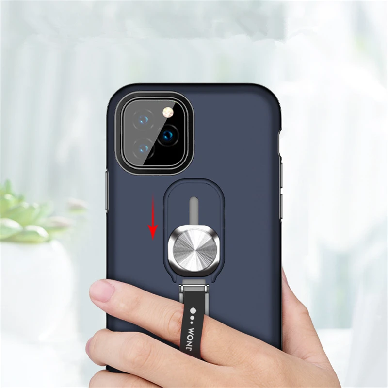 

Magnetic Ring Kickstand Case for Iphone 11 Pro Max 7 8 6 6S Plus X XS MAX XR Anti-fall Protection Mobile Phone Cover Fundas