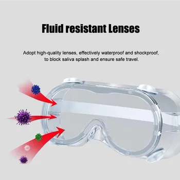 

NEW Safety Glasses Anti-wind Glasses Goggles Dust-Proof Glasses Working Glasses Eyewear Splash Protective