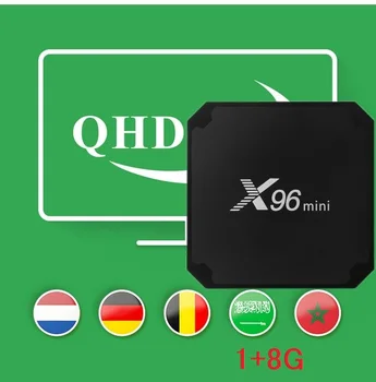 

QHD leadcool x96mini mate 1G 8G tv box Android 10.0 smart media player IP m3u