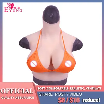 

38DD realistic silicone breast prosthesis for crossdresser Transgender shemale breast form for women undergoing mastectomy boob