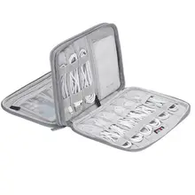 Аксессуары для электроники для женщин и мужчин, сумка для путешествий, многофункциональная сумка на молнии, переносная сумка с кабелем и usb-накопителем, дорожные сумки, сумка-тоут унисекс