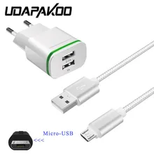 Нейлоновый кабель Micro usb с металлической вилкой и быстрое зарядное устройство usb для samsung galaxy a6 j4 j6 a3 a5 a7 j3 j5 j7 Redmi 5 6 7a phone