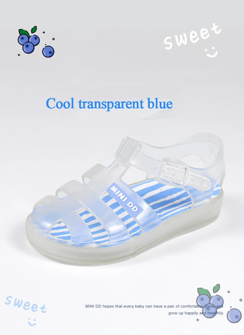 comfortable sandals child 2021 new girls solid color roman sandals baby cute soft jelly shoes children waterproof jelly shoes slippers for boy