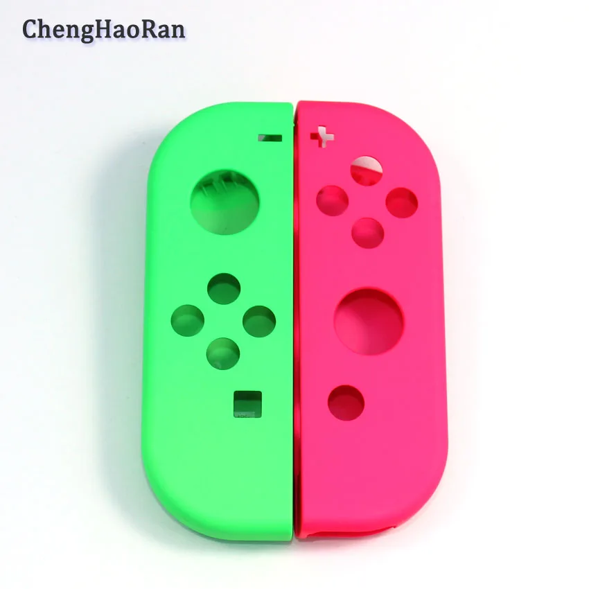 green and pink ChengHaoRan для NAND ручка переключателя JOY-CON пластиковая сумка с ручкой замена оболочки - Цвет: green and pink
