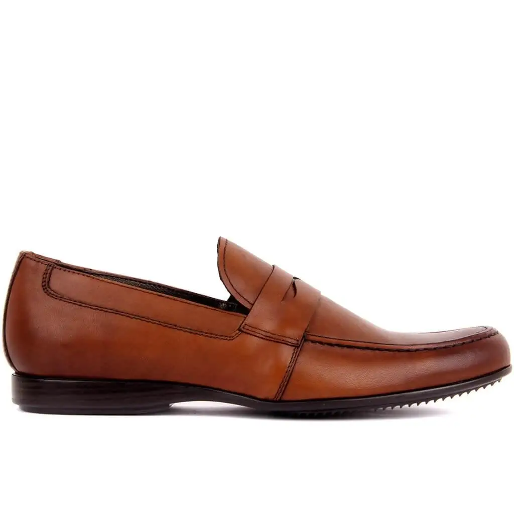 

Sail Lakers-Tan Leather Men 'S Casual Shoes