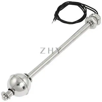 

Vertical Liquid Water Level Sensor Stainless Steel Floating Switch 8