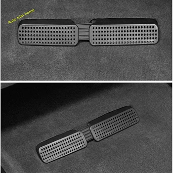 

Lapetus Seat Below Air Conditioning AC Vent Dust Plug Protection Frame Cover Kit For Audi Q5 2018 2019 2020 Auto Accessories