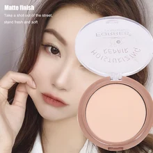 Против пота контроль масла водонепроницаемый прессованный порошок сжимающийся полюс контроль масла консилер порошок макияж лица прессованная пудра