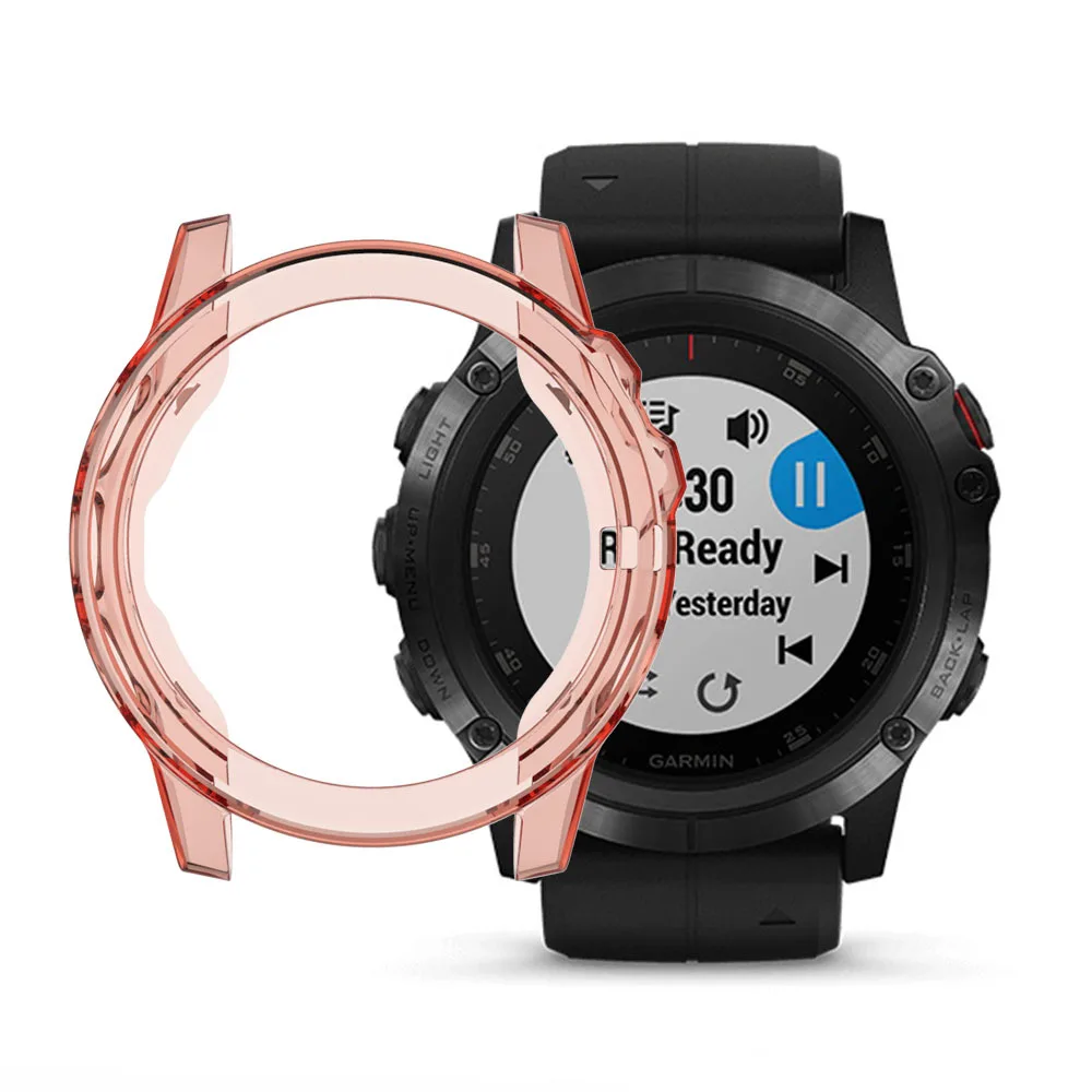 Силиконовый браслет для Garmin Fenix 5X изысканный мягкий чехол Защитная крышка для Garmin Fenix 5 X/5X Plus умные спортивные часы