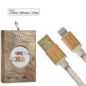 

MFi Certified USB Cable For iPhone Charger 30cm PU Leather Fast Data Charging Cable For iPhone Xs Max Xr X 8 7 6S 5S Wire Cord