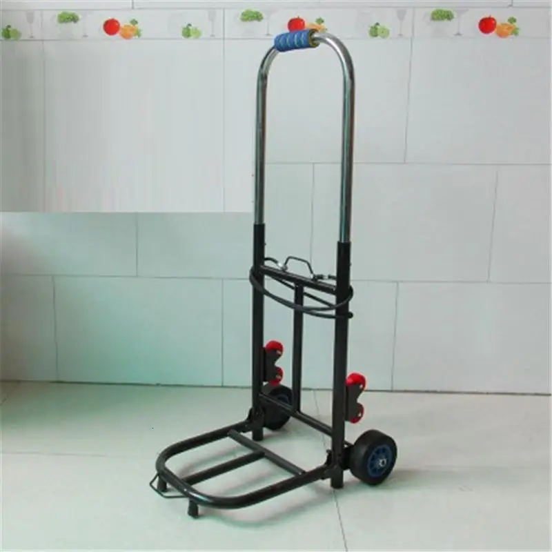 MODEL F La Compra Carro Verdulero Shopping Roulant Table Chariot De Courses Avec roulets Carrello Cucina Mesa Cocina Кухонная Тележка - Цвет: MODEL F