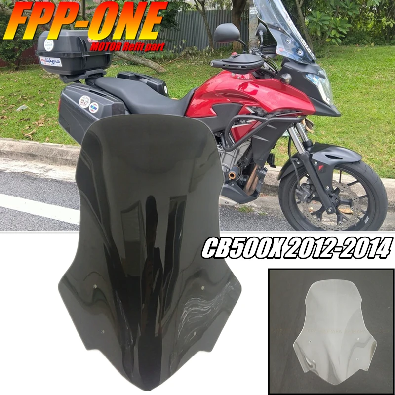 Cb500 Motorcycle Accessories Windshield For Honda Cb500X  2012 2013 2014