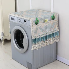 Fyjafon чехол для стиральной машины, домашний декор, пылезащитная крышка с карманом для хранения, чехол для организации 55*140/60*160