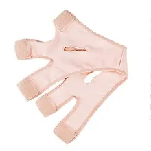 Маска для лица поднимает двойной подбородок тонкая форма натяжения маска дышащая маска ликраба тон кожи