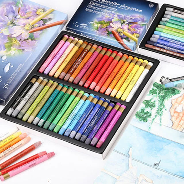 Mungyo Gallery Soft Oil Pastels 72 Colors Artist Crayons For Drawing Wooden  Storage Box Pastels Dry Heavy Color Art Supplies - AliExpress