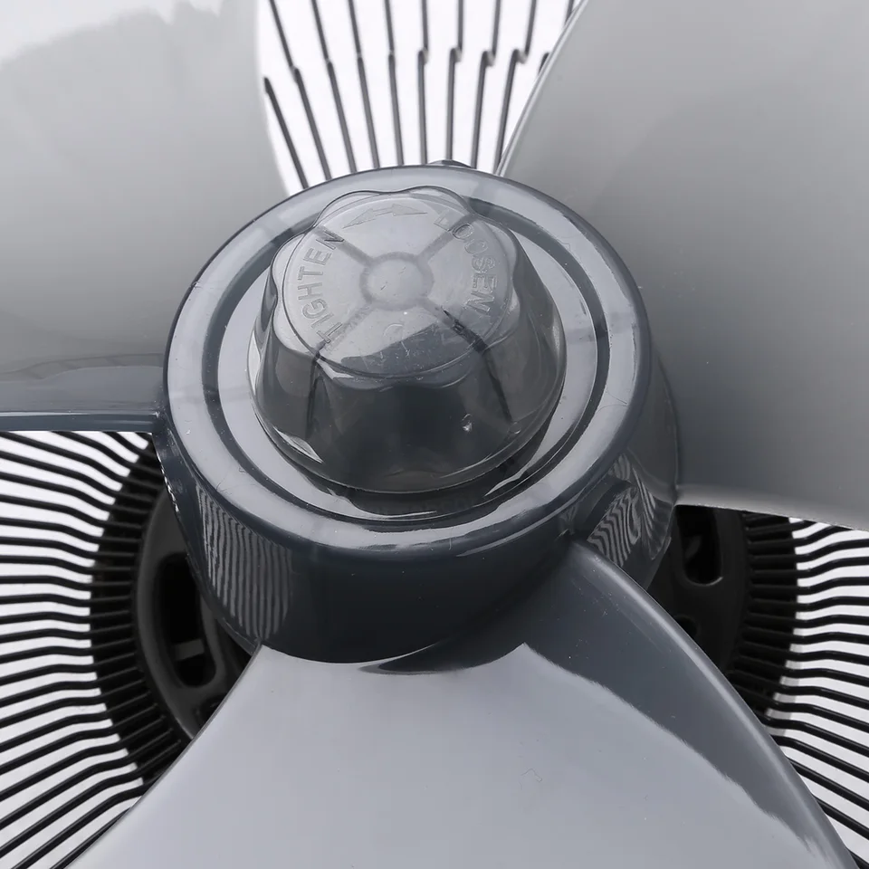 Lama Del Ventilatore Per Uso Domestico A Tre Foglie Con Coperchio Del Dado Pale Del Ventilatore Per Ventilatore A Piedistallo Da Tavolo Ventilatore Da Tavolo Accessori Generali Ventilatori - Foto 13