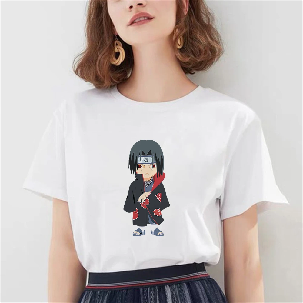 Espera un minuto Desobediencia satisfacción Camiseta con estampado de Kakashi para chica, camisa de Anime japonés de la  película Ninja de dibujos animados, para Adolescente|Camisetas| - AliExpress