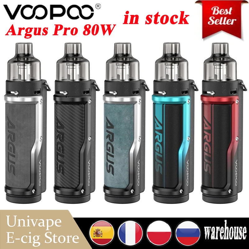 Набор для вейпа VOOPOO Argus Pro 80 Вт 3000 мАч бак PNP VM1 Ом VM6 | Электроника