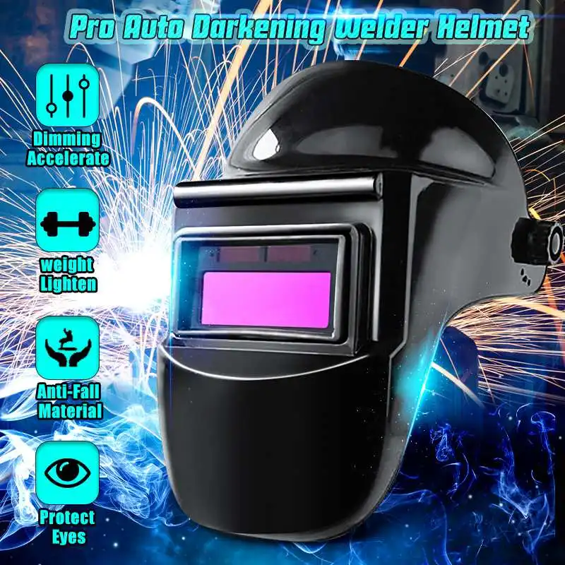 Automatic Darkening Welding Mask for Welding Helmet Goggles Light Filter Welder's Soldering Work