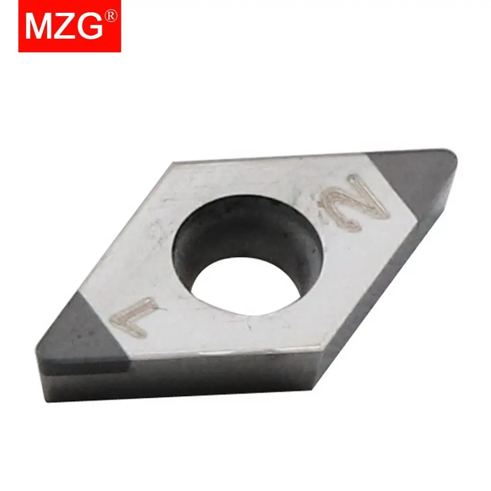 MZG 1 шт. DCGW070204 2T CBN токарный станок с ЧПУ Расточная токарная резка карбидная