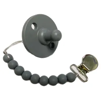 

DIY Silicone Baby Pacifier Chain Newborn Teething Soother Holder Molar Chew Toy 24BE
