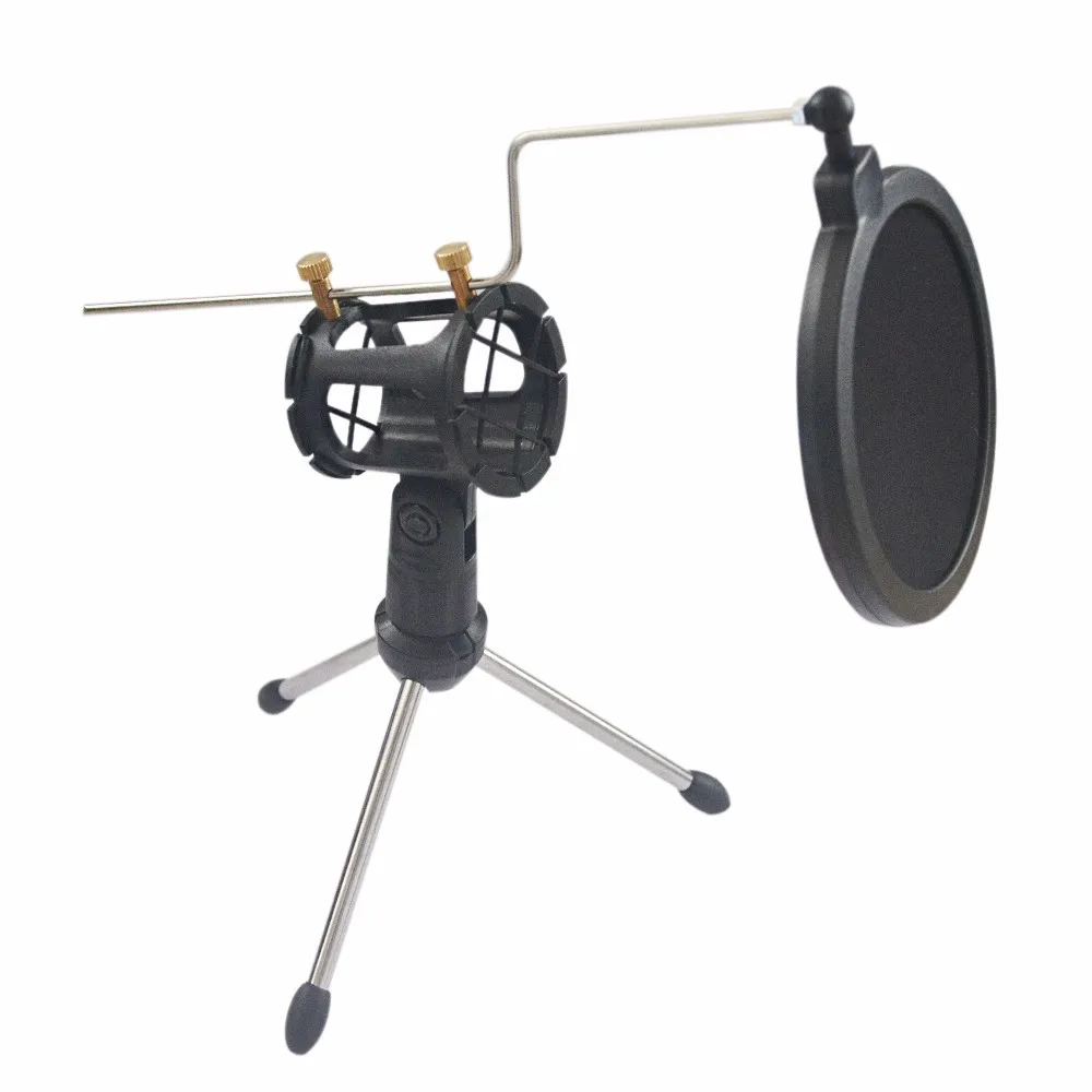 

Microphone Desktop Tripod Microphone Only Rack Sing along Universal K Song Sing along Only Recording Tripod