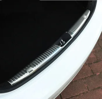 

Stainless steel rear bumper protector rear trunk cover trim fit for Hyundai Elantra 2012 2013 2014 2015