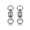 3pcs Stainless Steel Super Strength Heavy Duty Ball Double Bearing Swivels With Solid Ring  Saltwater Fishing Rig Connector ► Photo 1/6