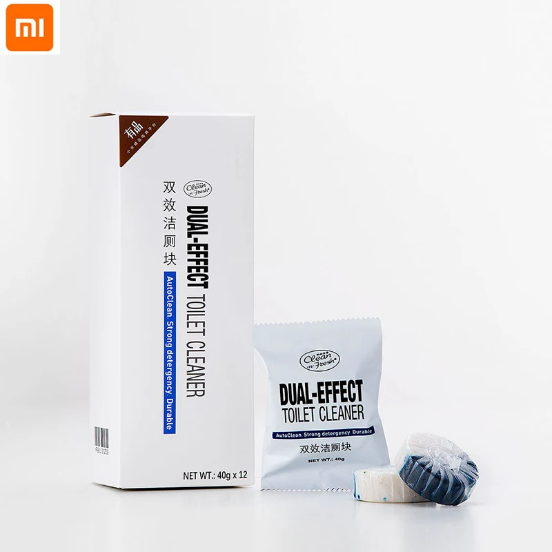 Дезодорирующий очищающий туалетный блок Xiaomi Clean-n-fresh с двойным эффектом