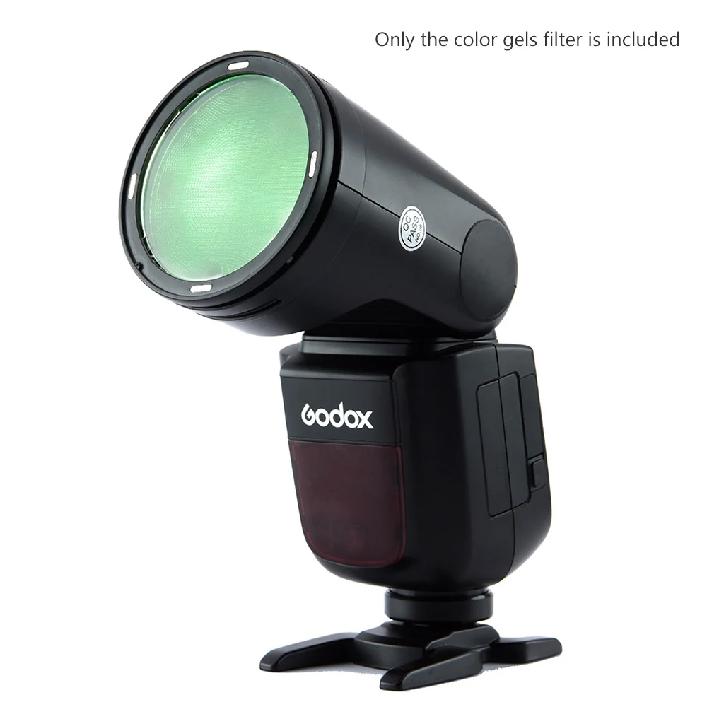 Godox V-11C цветные фильтры набор в фильтры для камеры 15 различных цветов* 2 для Godox V1 серии камеры Круглые головки вспышки аксессуар
