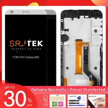 

Srjtek 5.0'' LCD For HTC Desire 650 LCD Display Touch Screen Digitizer For HTC Desire 650 LCD Replacement Parts
