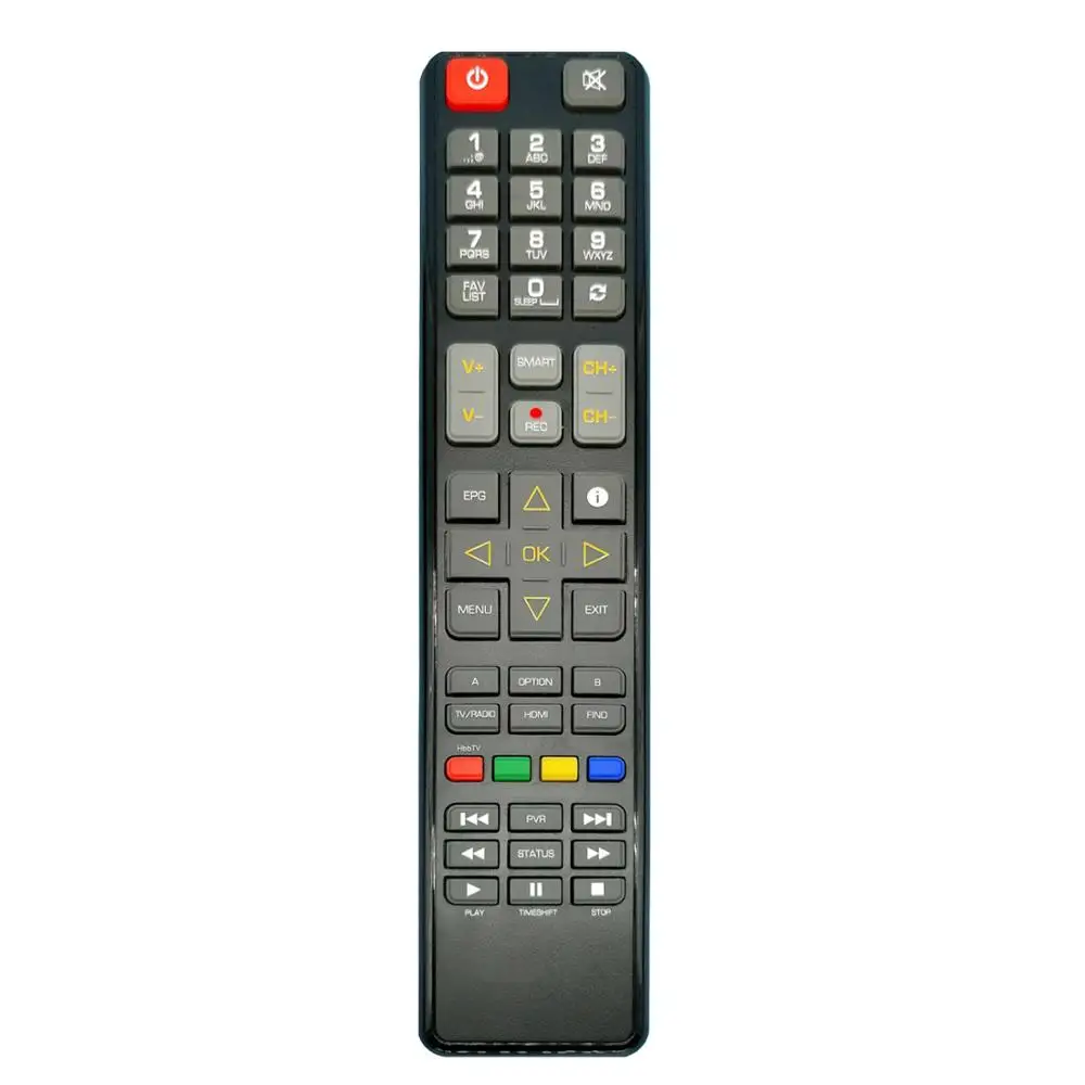 

New remote control fit for skymaster HbbTV TNT5 TNT5+ E-RCU-033 controller