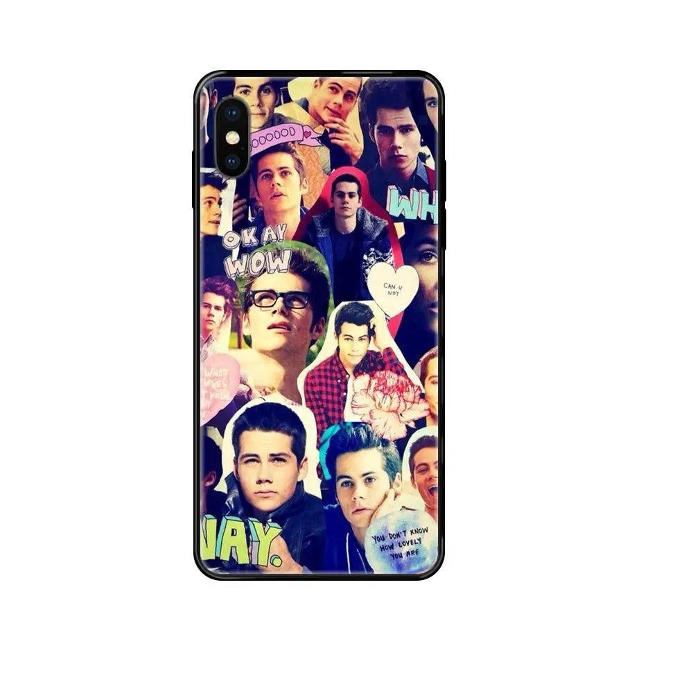 Черный мягкий ТПУ чехол для Huawei P8 P9 P10 P20 P30 P40 Lite Plus Pro 2017 P Smart 2019 Dylan O Brien коллаж