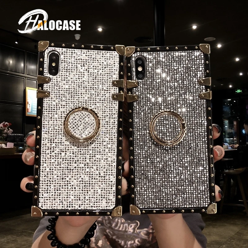 Чехол-подставка для iPhone 11Pro 7 8 Plus X XR XS MAX Samsung Galaxy Note 10 9 S9 S10 | Мобильные телефоны и