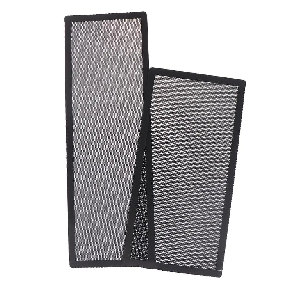 PC Case Cooling Fan Magnetic Dust Filter Mesh Net Cover Computer Guard Magnetic Durable Easy to Clean Dustproof Net